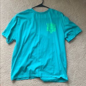 Teal Coca Cola shirt